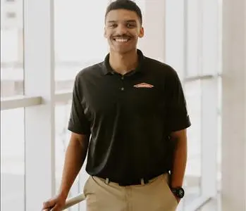 Nate Lillestol, team member at SERVPRO of Rochester