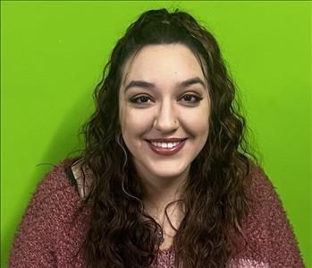 Olivia Stover, team member at SERVPRO of North Kanawha and Teays Valley