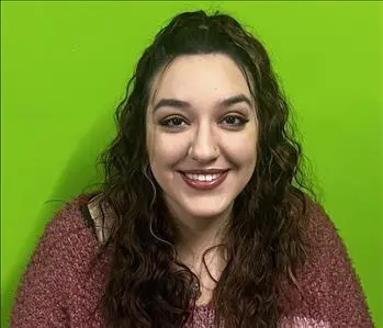 Olivia Stover, team member at SERVPRO of North Kanawha and Teays Valley