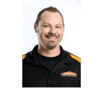 Adam Hughes, team member at SERVPRO of Licking County