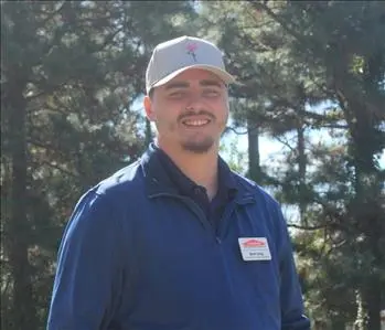 Brett Craig, team member at SERVPRO of Fayetteville, Bladen and Robeson Counties