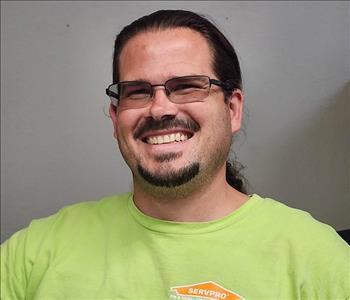 Chad Gardner, team member at SERVPRO of Yakima