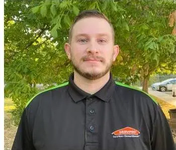 Jordan Jennings , team member at SERVPRO of New Braunfels