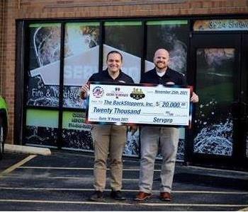 Kevin and Matt, team member at SERVPRO of Monroe, Randolph & Washington Counties