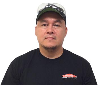 Miguel Rivera, team member at SERVPRO of Panhandle