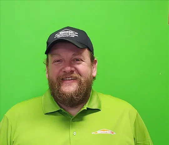 Brett Fifield, team member at SERVPRO of Claremont, Sunapee, Newfound Lake