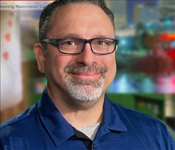 Jon Hayden, team member at SERVPRO of Saline County