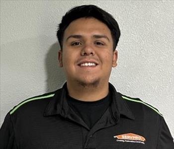 Alonzo Vargas, team member at SERVPRO of San Angelo