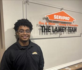 Ajani Ubiles, team member at SERVPRO of Rome