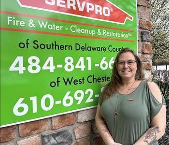 Becky Gretzula, team member at SERVPRO of Southern Delaware County