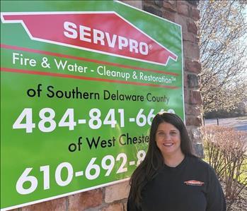 Nikole Mozzani, team member at SERVPRO of Southern Delaware County