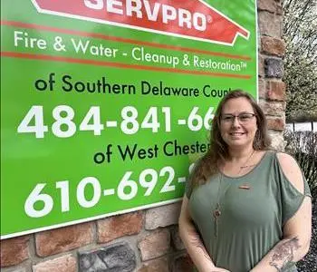 Becky Gretzula, team member at SERVPRO of West Chester