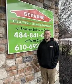 Jim Finnegan, team member at SERVPRO of West Chester