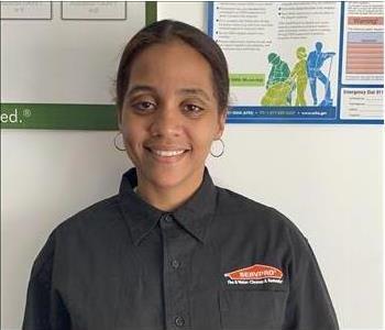 Jazmin Ferrando, team member at SERVPRO of Steinway