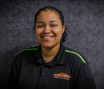 Keiarra Johnson, team member at SERVPRO of Minneapolis SE
