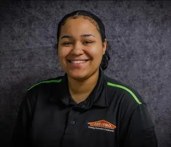 Keiarra Johnson, team member at SERVPRO of New Brighton, East Roseville
