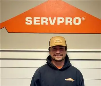 Connor, team member at SERVPRO of Blaine South and Hugo