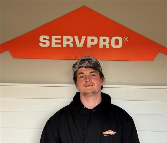 Ethan, team member at SERVPRO of Blaine South and Hugo