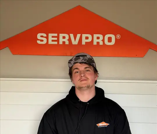 Ethan, team member at SERVPRO of Blaine South and Hugo