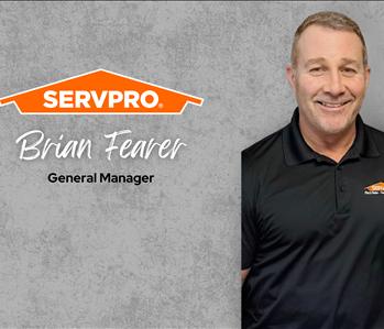 Brian Fearer, team member at SERVPRO of Northwest and Northeast Cincinnati