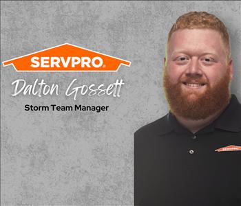 Dalton Gossett, team member at SERVPRO of Cincinnati East, Clermont County