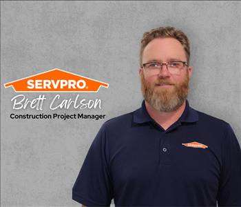 Brett Carlson, team member at SERVPRO of Cincinnati East, Clermont County