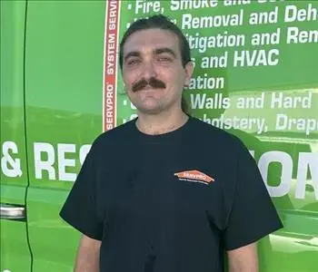 James, team member at SERVPRO of El Cajon