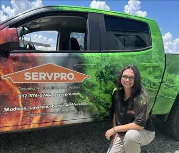 Rebecca Kietzman, team member at SERVPRO of Madison, Lawrenceburg and Versailles
