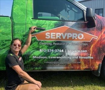 Ashley Adcock Jackson, team member at SERVPRO of Madison, Lawrenceburg and Versailles