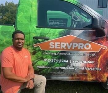 Loren Washington , team member at SERVPRO of Madison, Lawrenceburg and Versailles