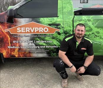 Casey Franklin, team member at SERVPRO of Madison, Lawrenceburg and Versailles