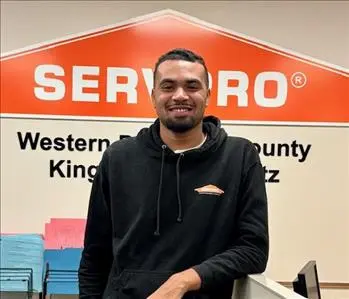 Malachi de Sousa, team member at SERVPRO of Columbia & Greene Counties