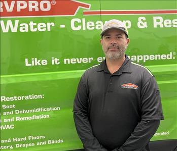 Jeffrey Guzman, team member at SERVPRO of Taunton, Mansfield, Seekonk, Dighton