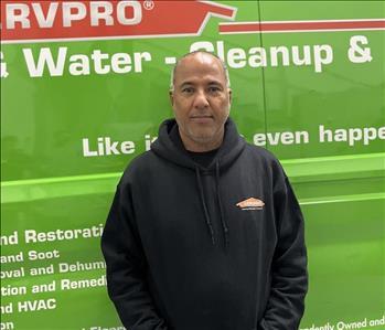 Miguel Medina, team member at SERVPRO of Taunton, Mansfield, Seekonk, Dighton
