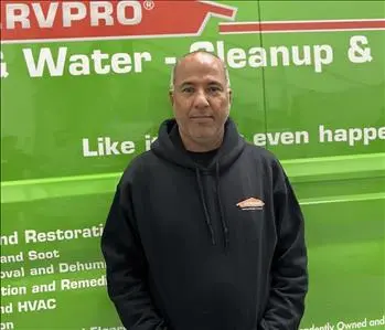 Miguel Medina, team member at SERVPRO of Taunton, Mansfield, Seekonk, Dighton