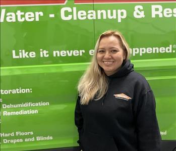 Zulma Gonzalez, team member at SERVPRO of Taunton, Mansfield, Seekonk, Dighton
