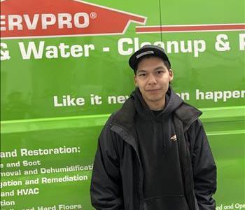 Otto Samayoa, team member at SERVPRO of Taunton, Mansfield, Seekonk, Dighton
