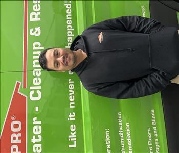 Fredy Soberanis, team member at SERVPRO of Taunton, Mansfield, Seekonk, Dighton
