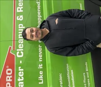 Fredy Soberanis, team member at SERVPRO of Taunton, Mansfield, Seekonk, Dighton