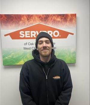 Josh Svok, team member at SERVPRO of West Clinton Township