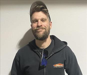 Corey McNabb, team member at SERVPRO of West Clinton Township