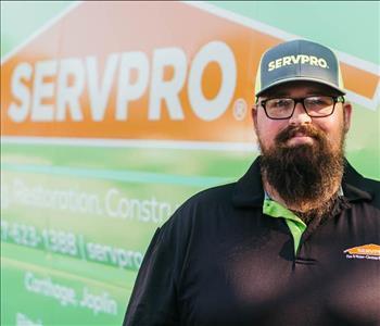 Jonathan Hartman, team member at SERVPRO of Pittsburg, Fort Scott