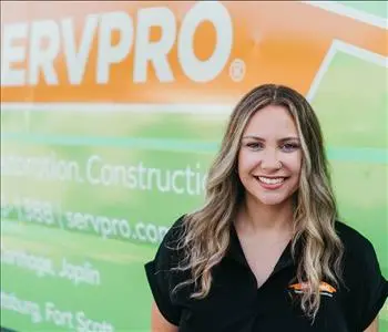 Megan Sloan , team member at SERVPRO of Pittsburg, Fort Scott