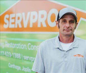 Jay Wescott, team member at SERVPRO of Pittsburg, Fort Scott
