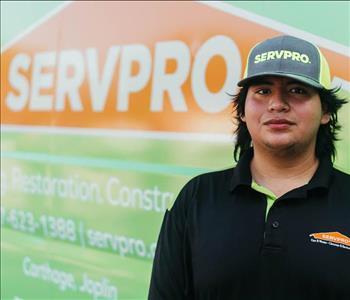 Edwin Cornejo, team member at SERVPRO of Pittsburg, Fort Scott