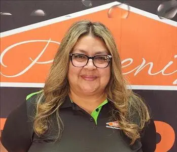 Frances Fernandez, team member at SERVPRO of Metrocenter, Phoenix