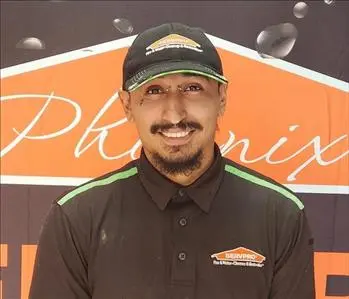George Alvarez, team member at SERVPRO of Metrocenter, Phoenix