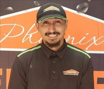 George Alvarez, team member at SERVPRO of East Glendale