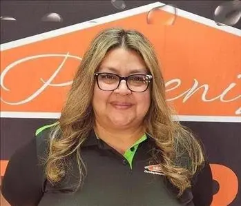 Frances Fernandez, team member at SERVPRO of East Glendale