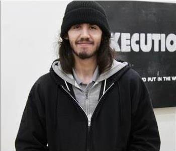 Carlos Work, team member at SERVPRO of Lebanon County